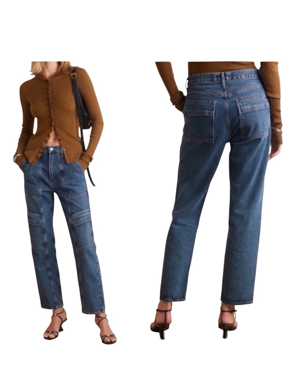 AGOLDE Cooper Cargo Jeans in Regulation 28